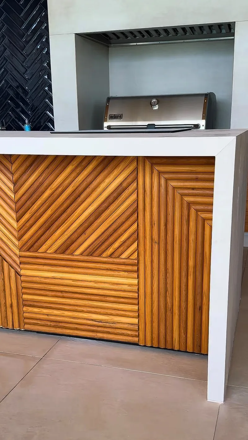Detalhe do ripado